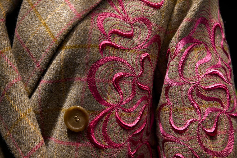 Teknikker til Embroidery med trådfløjl