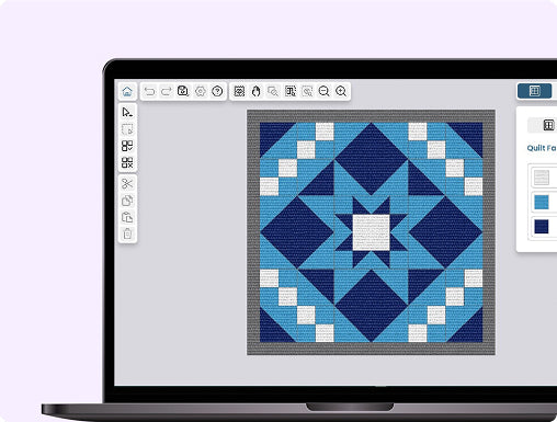 Zjednodušte si quilting pomocí pokročilého, intuitivního softwaru.