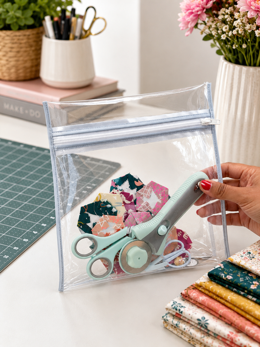 Vinyl Zipper Pouch