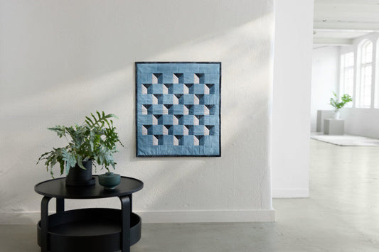 Three-dimensional illusion Quilt-  In the Hoop
