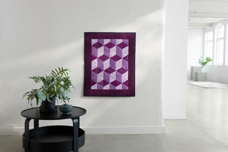 Three-dimensional Tumbling Blocks - In the Hoop