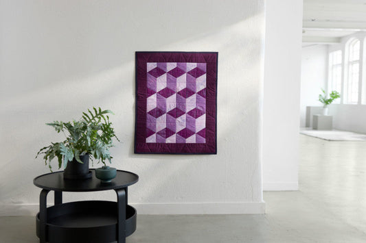 Three-dimensional Tumbling Blocks - In the Hoop