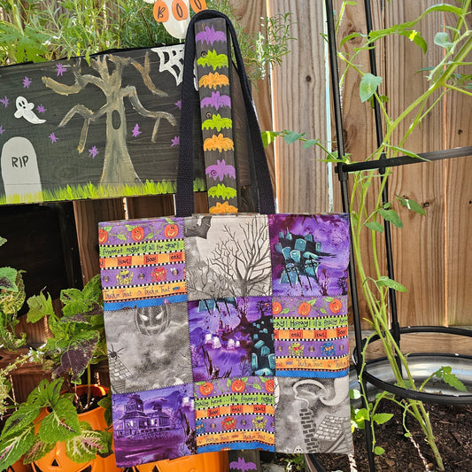 Bolsa de tela para Halloween