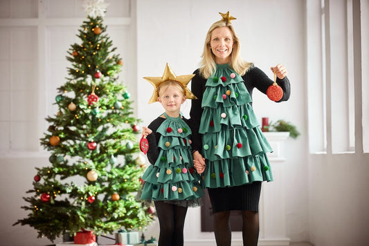 Zástěra s vánočním stromem