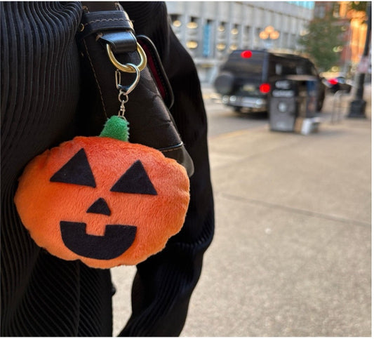 PORTE-CLÉS EN PELUCHE JACK-O-LANTERN