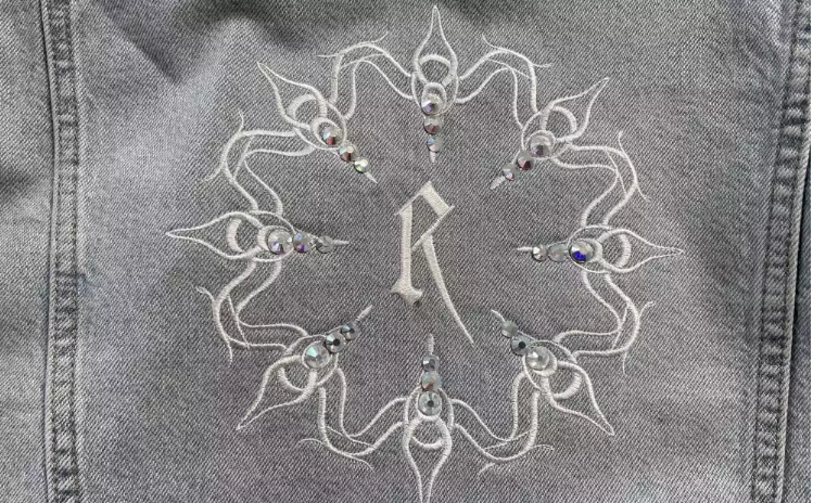 Upcycle a Denim Jacket with Embroidery - Encore Design