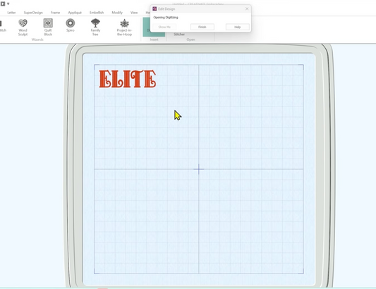 Elite Learning Series  - Introduction to Digitizing & Design Creation