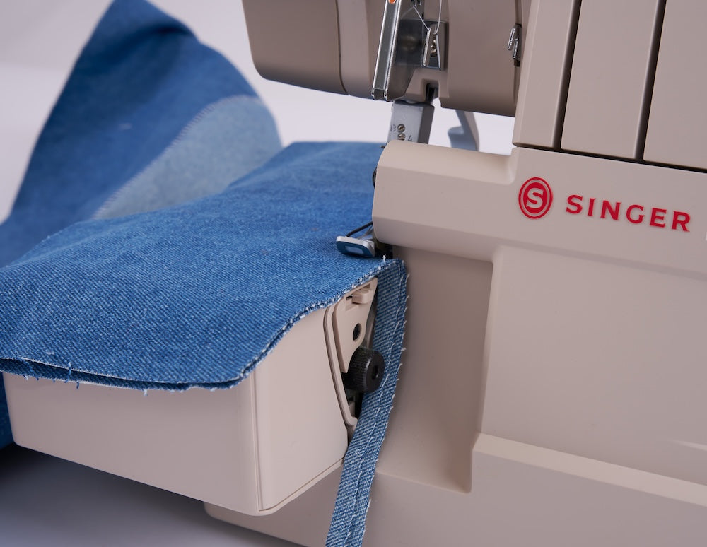 How to Make Fabric with a Serger