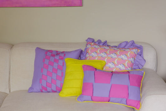 Easy Serger Pillows and Blanket
