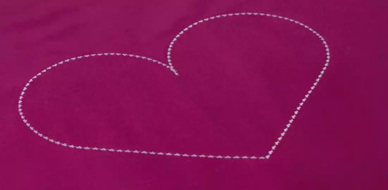 Criar um modelo de coração com um acessório circular