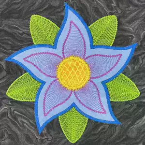 Create a Specialty Fill Flower — From Artwork to Embroidery