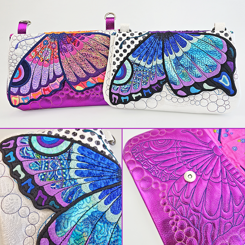 Butterfly Wing Clutch