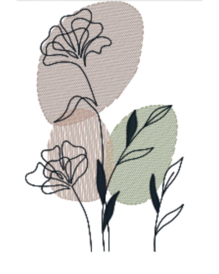 Dibujo lineal sobre fondo transparente