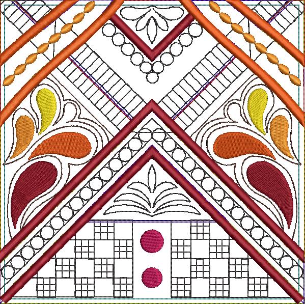 A Day in May In-the-Hoop Quilt