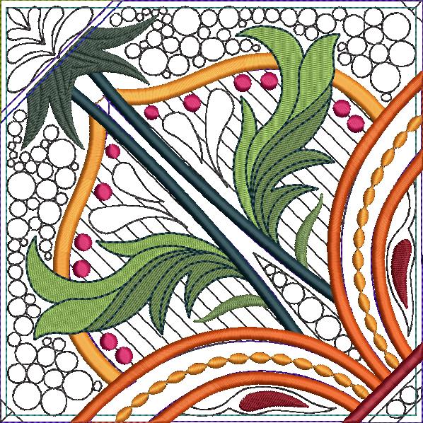 A Day in May In-the-Hoop Quilt