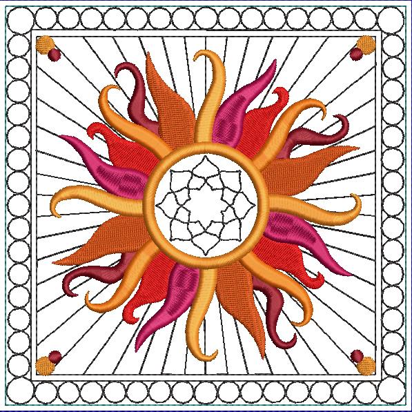 A Day in May In-the-Hoop Quilt