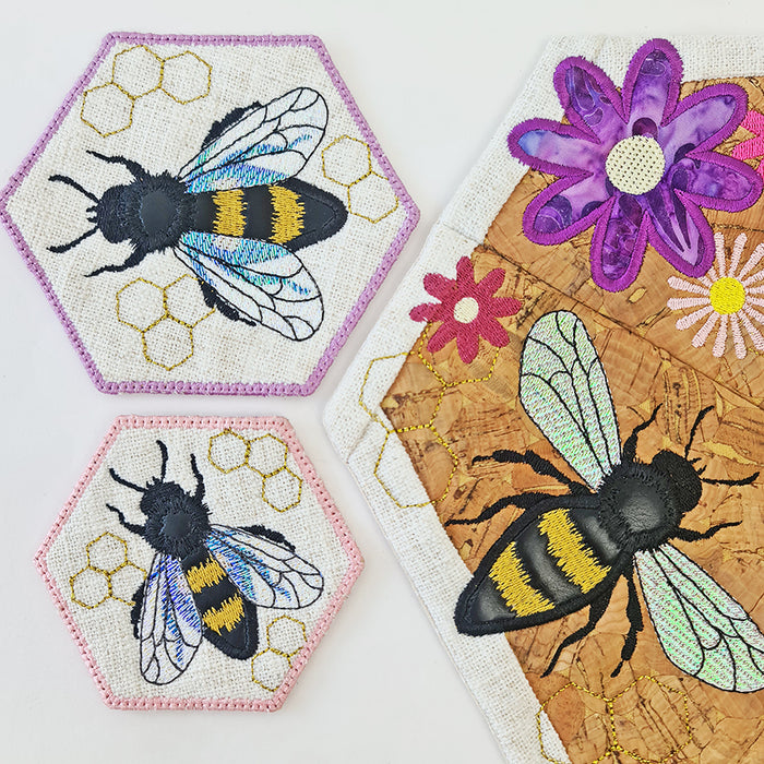 Honeybee Placemat & Coaster Set