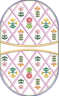 Floral Diamond Oven