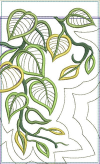 Indoor Plants Table Runner