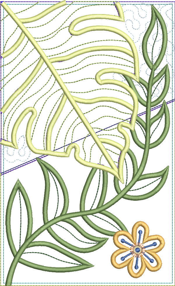 Leafy Garden Cushion