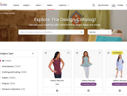 Get unlimited access to 700+ print-at-home garment patterns.