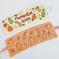 Juego de fundas para tazas «Pumpkin Spice»