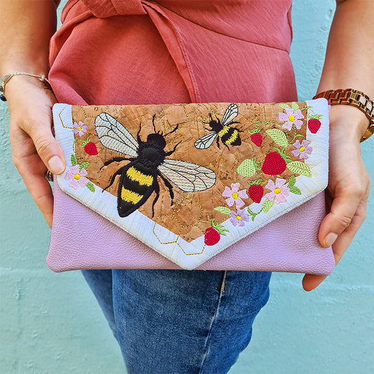 Summer Bee Clutch