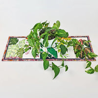 Indoor Plants Table Runner