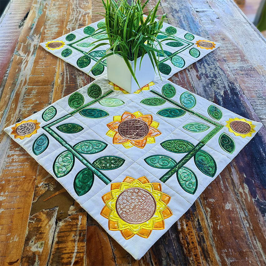 Sunflower Blocks & Table Runner