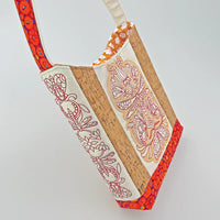 Trapunto Dragonfly Handbag